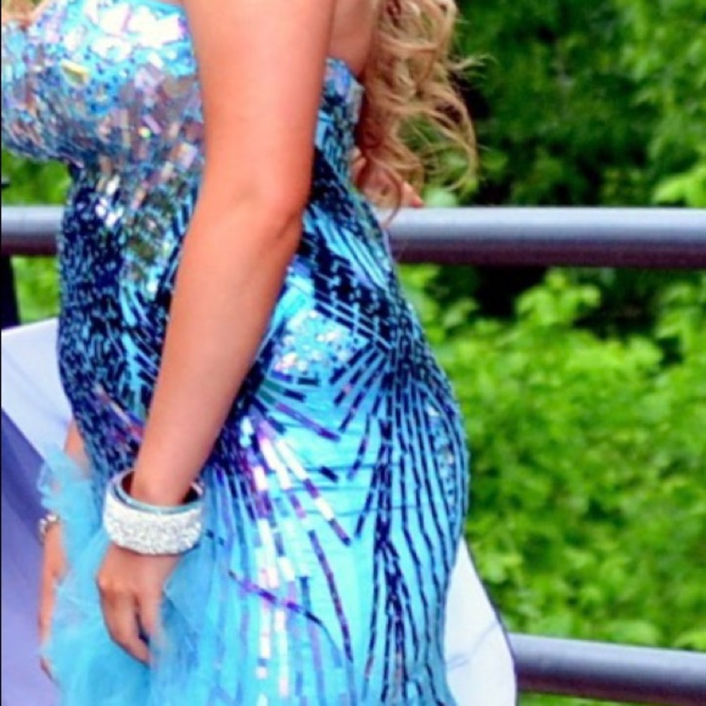 Strapless Prom Dress